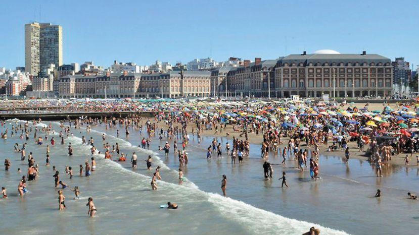 Hotel Atlantic Mar del Plata Bagian luar foto